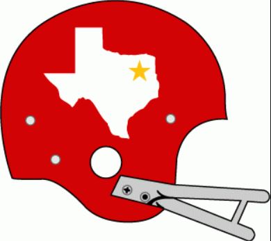 Dallas Texans AFL Logo Helmet