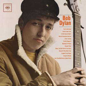 Album Cover of Bob Dylan's First Album in 1962