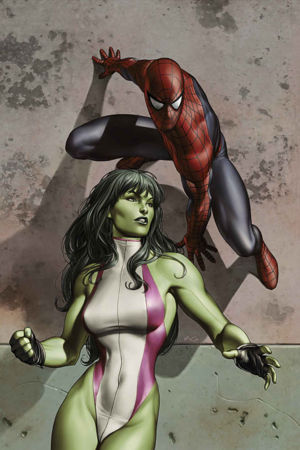 She-Hulk and Spider-Man