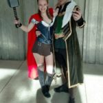 Female Thor and Loki at ECCC 2019 (Unknown Cosplayers)