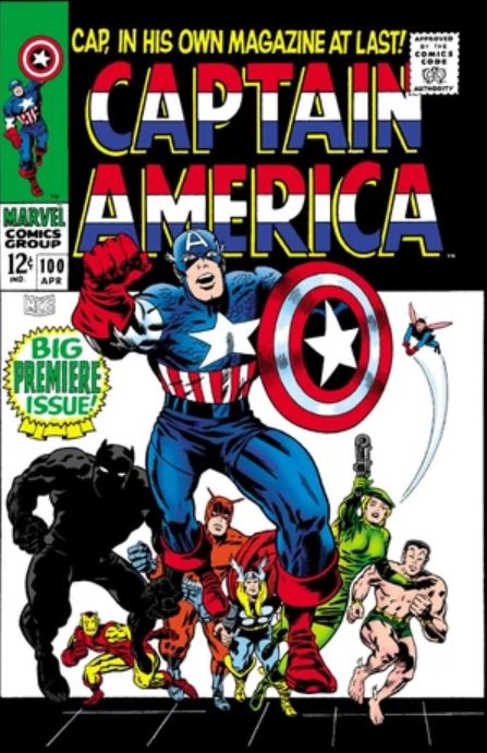Captain America #100 Cover