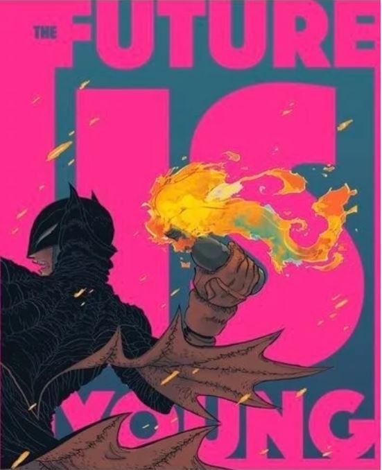 Batman Future is Young Poster from Dark Knight Returns: The Golden Child
