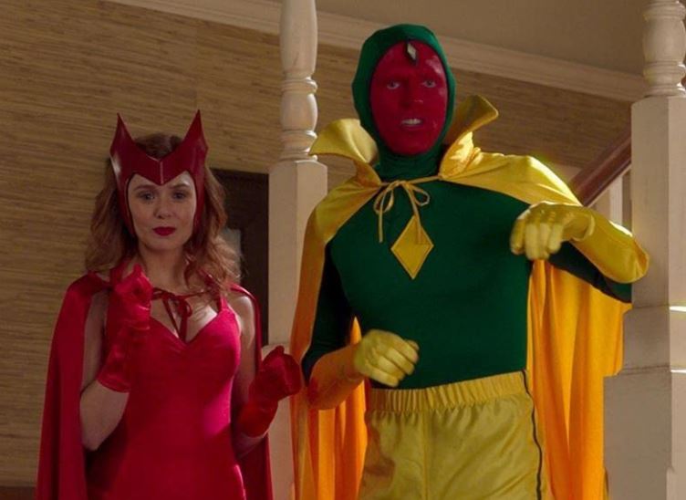 Scarlet Witch and Vision from WandaVision Episode 6