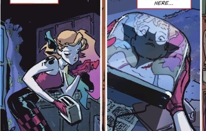 Harley Quinn #1 (Vol. 4) Bat Toaster Panel