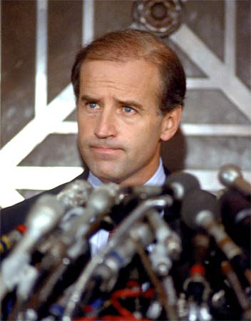 Joe Biden during the 1988 Presidential Campaign