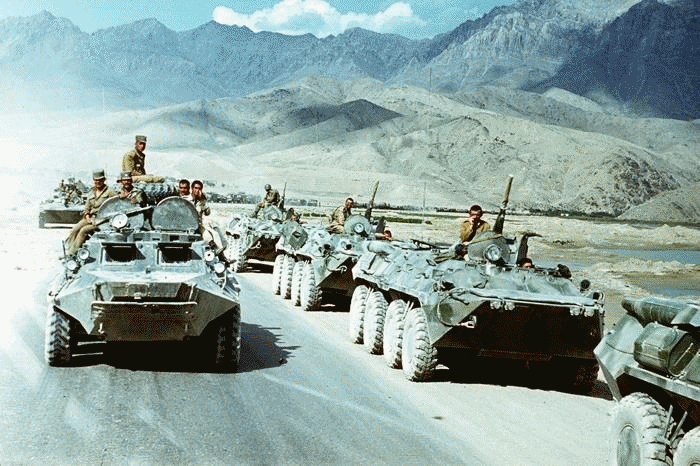 Soviet Armored Vehicles in Afghanistan