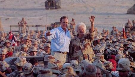 President Bush in Saudi Arabia