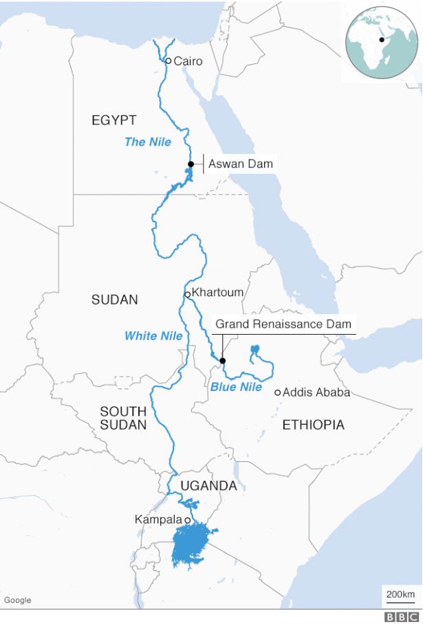 Ethiopia; Grand-Renaissance Dam and the Nile River | The History Guy ...