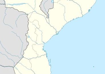 Cabo Delgado Map Mozambique
