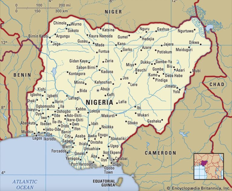 Nigeria Map
