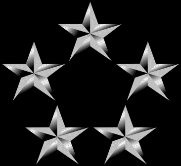 5-star military Insignia