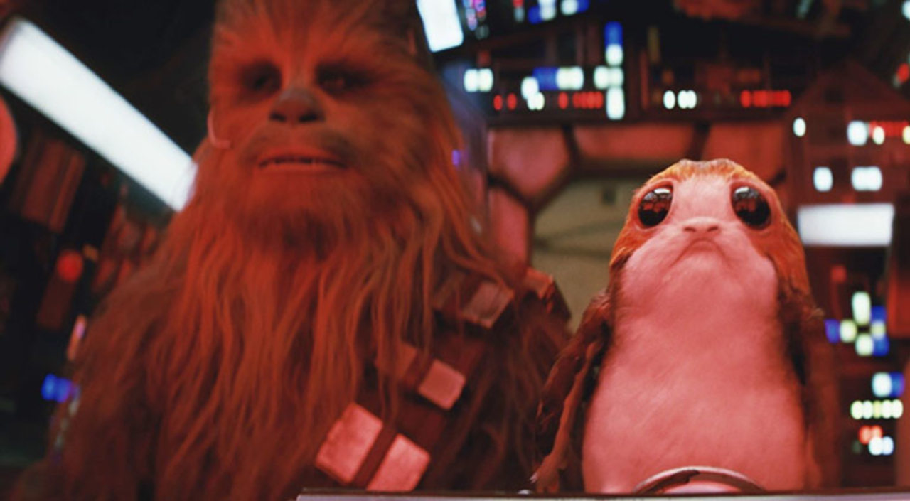 Chewie and Porg  The History Guy War and Conflicts News