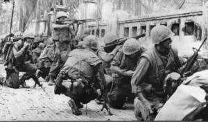 U.S. Marines in the Battle of Hue in the Vietnam War