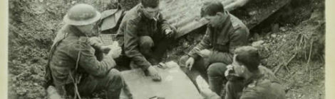 Soldiers at war gambling